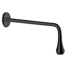 Gessi Goccia 33719#299 Настенный излив 250мм, для монтажа с удаленным управлением 33700/33743 (не входит в комплект), цвет: черный фото