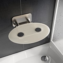 Ravak B8F0000057 Универсальное сиденье для душа OVO-P II OPAL/BLACK фото