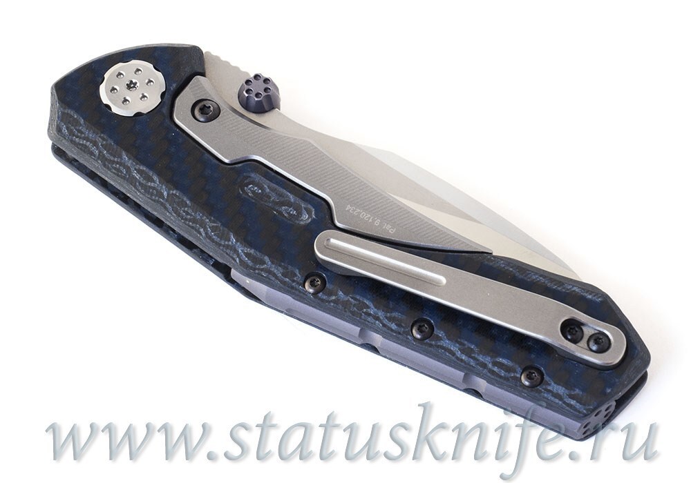 Нож Zero Tolerance ZT 0850 Blue CF № 0005 Sinkevich / Rexford