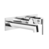 Gessi Ingranaggio 63541#031 Встраиваемый однорычажный смеситель на 2 выхода с перекл. и изливом (внешние части), цвет: хром