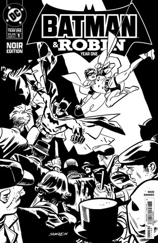 Batman And Robin Year One Noir Edition #1 (One Shot) (Cover A)