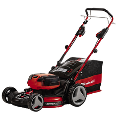 Газонокосилка аккумуляторная 4х18V Einhell GE-CM 47см 75л 30,5кг 4АКБ 4Ач и ЗУ самоходная