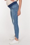 Джинсы для беременных (SKINNY) 10191 синий