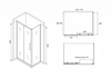Abber Schwarzer Diamant AG30170BH-S70B Душевой уголок, 170x70x195, цвет: чёрный
