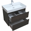 Aquanet Nova Lite 305240 Тумба с раковиной, цвет: дуб черный