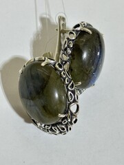 Роуз (серьги из серебра)