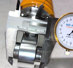Амортизатор (один) для Yamaha XVS1100 Drag Star YELLOW 305*12 mm