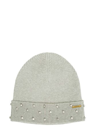 TWINSET Шапка, декорированная стразами