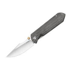 Фото Складной нож Kizer Harpoon Fold, сталь Elmax, рукоять титан/микарта, серый