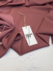 Костюмная фактурная однотонная шерсть (Gucci, 100%шерсть, Пыльная роза, 153, 301 гр/м2)
