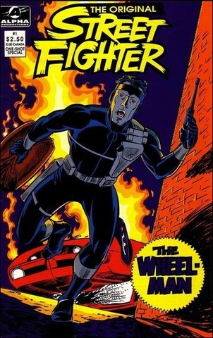 Original Street Fighter: The Wheel Man #1  (с автографом Ron Fortier)