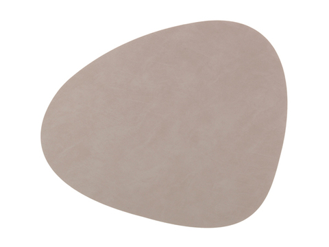 Подстановочная салфетка фигурная 37x44 см LindDNA Nupo light grey 981162