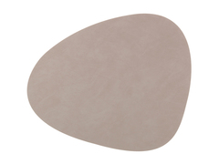 Подстановочная салфетка фигурная 37x44 см LindDNA Nupo light grey 981162