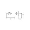 GROHE BauCosmopolitan 40457001 Держатель туалетной бумаги