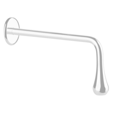 Gessi Goccia 33723#279 Настенный излив с инд.длиной (115-300мм), для монтажа с удаленным управлением 33700/33743 (не входит в комплект), цвет: белый фото
