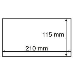 CAPSBN190 Пластиковая капсула STABIL для банкноты размером до 190 x 91 mm