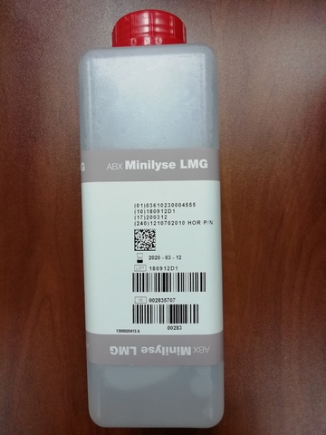 ЭйБиИкс Минилайз ЛМГ, Лизирующий реагент, 1 л HORIBA ABX Diagnostics, Франция