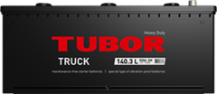 TUBOR TRUCK 6СТ-140 аккумулятор