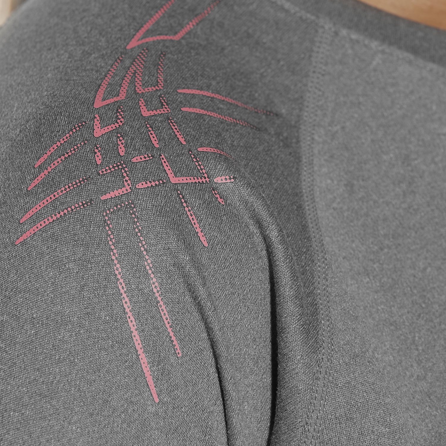 ASICS STRIPE SS TOP женская спортивная футболка серая - 5