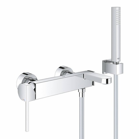 GROHE Plus 33547003 Смеситель для ванны с душевым набором