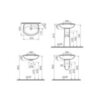 Vitra Normus 5087B003-0001 Раковина 55 см, цвет: белый