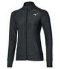 Mizuno Training Jacket рубашка для бега женская черная - 1