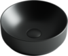 Ceramica Nova Element CN6007 Умывальник чаша накладная круглая, 35.5x35.5, цвет: чёрный