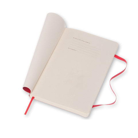 Еженедельник Moleskine Academic Wknt LGS, цвет красный