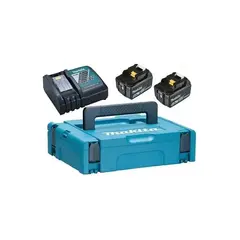Аккумулятор BL1840B 2 шт и ЗУ DC18RC в кейсе MakPac Makita 198310-8