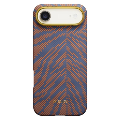 Чехол Pitaka Edge Case для iPhone Air, Пылающий оранжевый | Burning Orange