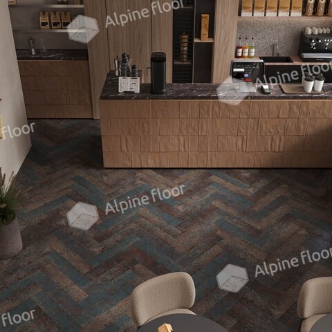 Каменно-полимерный ламинат (SPC) Alpine Floor - Адамант Паркет Сирокко (ECO 31-3)