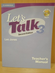 Let's Talk 3 Second Edition Teacher's Manual with Audio CD !!Книга для учителя !!!