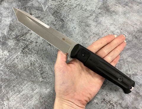Тактический нож Aggressor D2 Stonewash, Kizlyar Supreme, 4650065057141