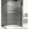 Abber Immer Offen AG61101R8 Душевая перегородка, цвет: чёрный