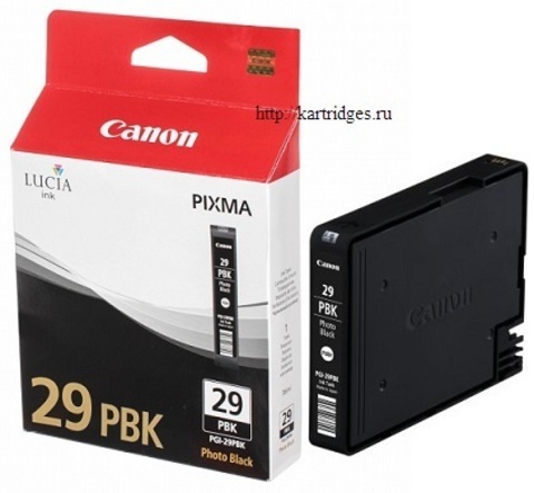 Картридж Canon PGI-29PBK