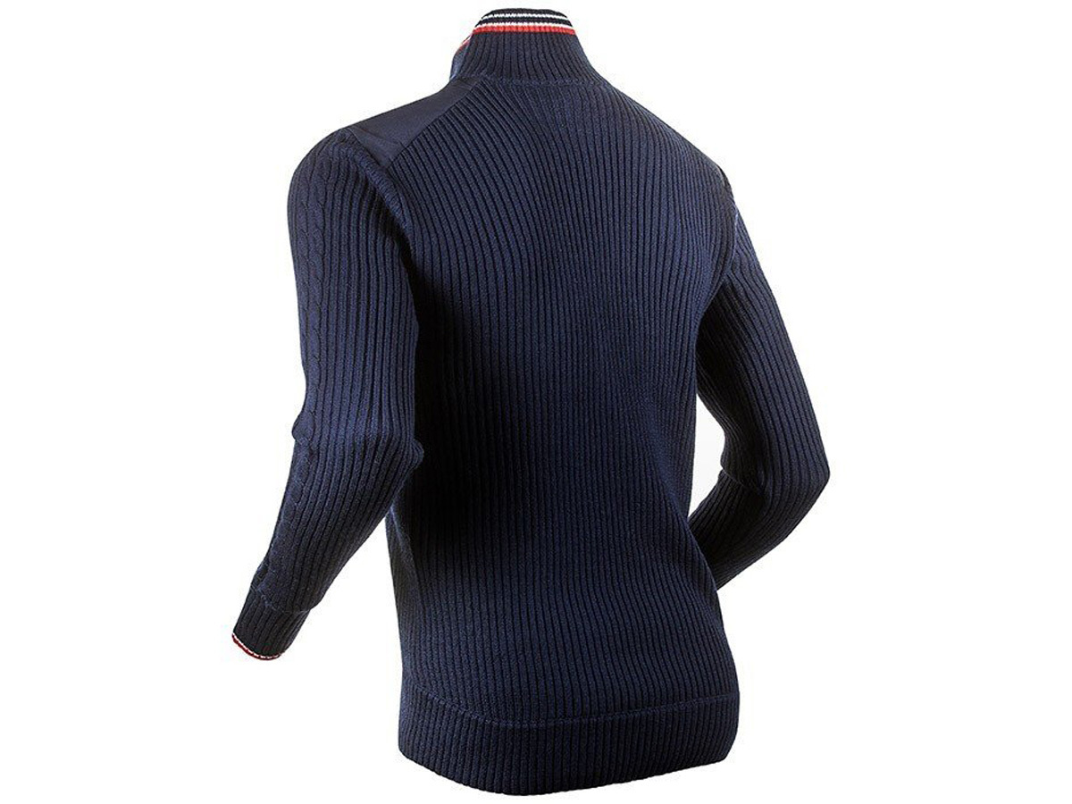 Джемпер мужской Bjorn Daehlie Half Zip Comfy темно-синий - 2