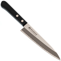 Фото Кухонный нож универсальный Tojiro Fuji Cutlery FC-1620, сталь Mo-V, рукоять полипропилен, черный