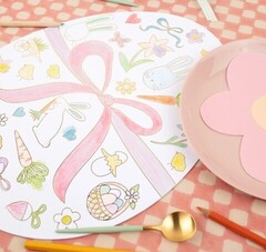 Сервировочные салфетки "Пасхальные" 8 шт. (2025) (27,9 x 34,3 см)