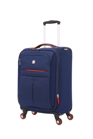 Чемодан WENGER AROSA, 58x35x21 см., 30 л., полиэстер, цвет синий (WG6593307154)
