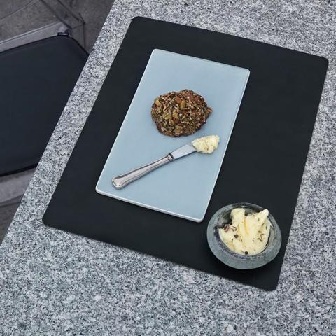 Подстановочная салфетка прямоугольная 35x45 см LindDNA Nupo anthracite 981169