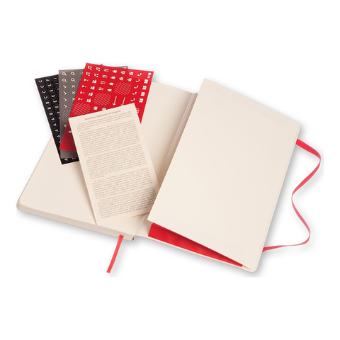 Еженедельник Moleskine Academic Wknt LGS, цвет красный
