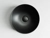 Ceramica Nova Element CN6007 Умывальник чаша накладная круглая, 35.5x35.5, цвет: чёрный