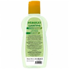 Homepet шампунь для кошек гипоаллергенный с экстрактом мать-и-мачехи 220 мл
