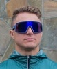 Спортивные профессиональные очки Noname Ramsau navy blue - 3