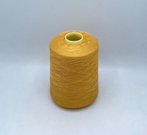 Botto Jiuseppe (пр.Италия), art. Moorea, 2/120*2 3000м/100гр, 55% Шелк 45%Хлопок , цвет-Желтый(12701), арт.28824