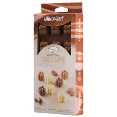 Форма силиконовая для приготовления конфет choco game, 11х24 см