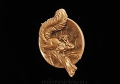 Силиконовый молд Белка (медальон) № 0479