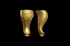 Силиконовый молд№ 1612 Ножка 3 D