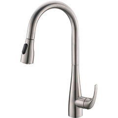 BelBagno BB-LAM28-IN Смеситель для кухни с выдвижным изливом, цвет: серый фото