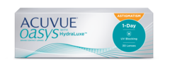 ACUVUE OASYS 1-DAY with HydraLuxe for Astigmatism (30 линз) -4,25